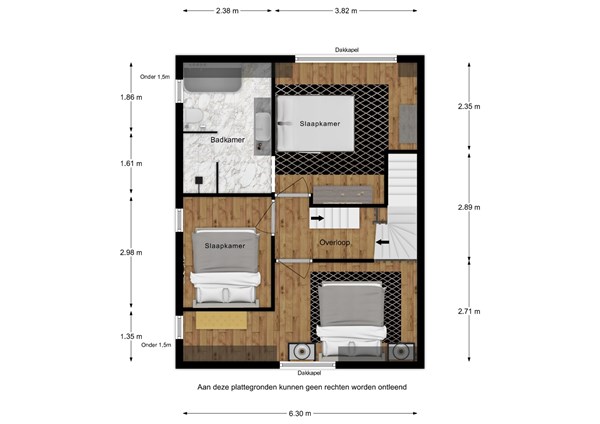 Floorplan - Willemsweg 36, 4507 AT Schoondijke